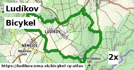 bicykel v Ludíkov