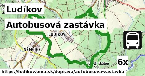 Autobusová zastávka, Ludíkov