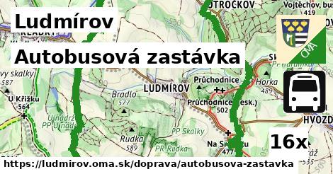 Autobusová zastávka, Ludmírov