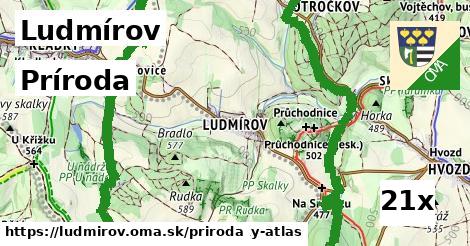 príroda v Ludmírov