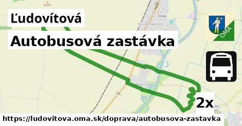 Autobusová zastávka, Ľudovítová