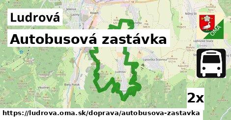 Autobusová zastávka, Ludrová