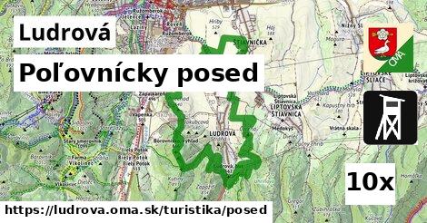 Poľovnícky posed, Ludrová