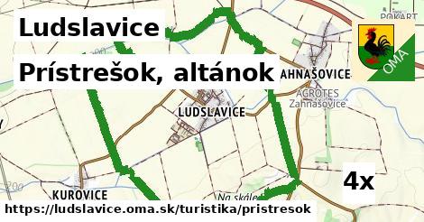 Prístrešok, altánok, Ludslavice