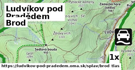 brod v Ludvíkov pod Pradědem