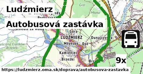 Autobusová zastávka, Ludźmierz