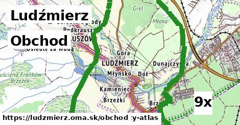 obchod v Ludźmierz