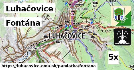 Fontána, Luhačovice