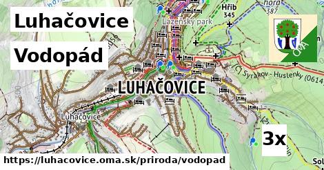 vodopád v Luhačovice