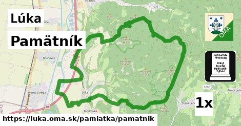 Pamätník, Lúka