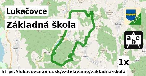 Základná škola, Lukačovce