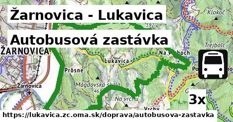 Autobusová zastávka, Žarnovica - Lukavica