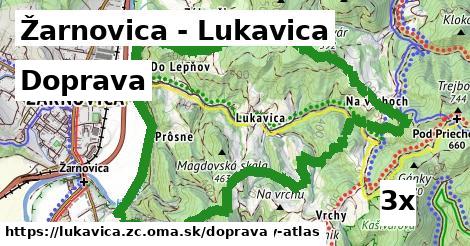 doprava v Žarnovica - Lukavica