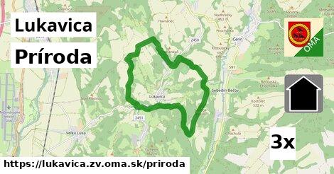 príroda v Lukavica, okres ZV