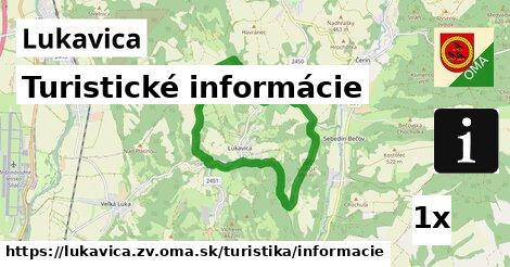 Turistické informácie, Lukavica, okres ZV