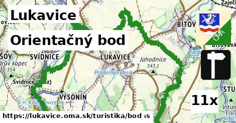 Orientačný bod, Lukavice