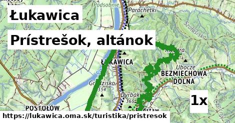 Prístrešok, altánok, Łukawica