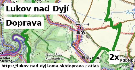 doprava v Lukov nad Dyjí