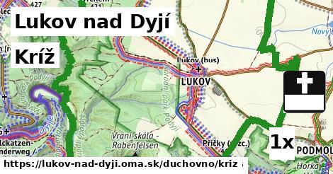 Kríž, Lukov nad Dyjí