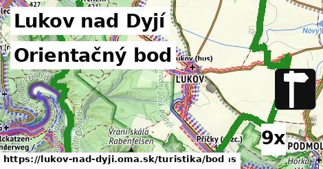 Orientačný bod, Lukov nad Dyjí