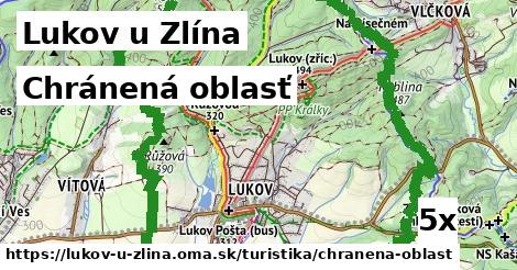 Chránená oblasť, Lukov u Zlína
