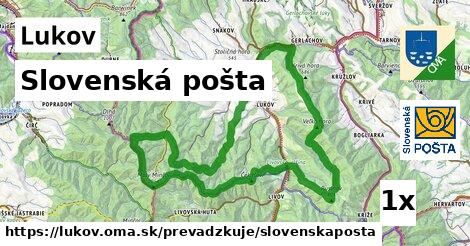 Slovenská pošta, Lukov