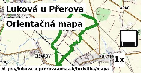 Orientačná mapa, Luková u Přerova