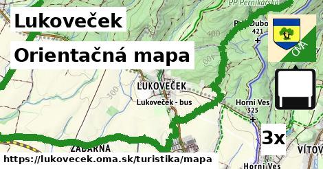 Orientačná mapa, Lukoveček