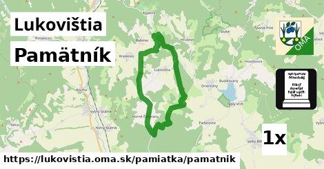 Pamätník, Lukovištia