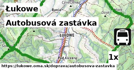 Autobusová zastávka, Łukowe