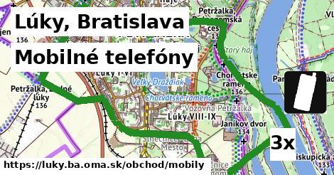 Mobilné telefóny, Lúky, Bratislava