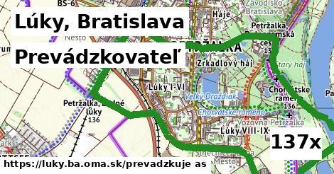 prevádzkovateľ v Lúky, Bratislava