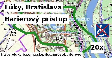 Barierový prístup, Lúky, Bratislava