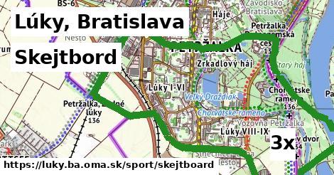 Skejtbord, Lúky, Bratislava