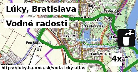 vodné radosti v Lúky, Bratislava