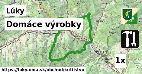 domáce výrobky v Lúky