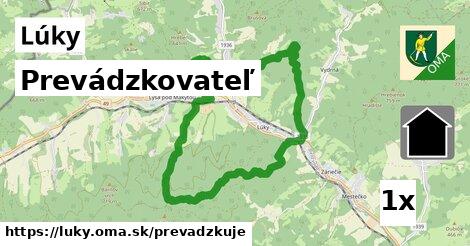 prevádzkovateľ v Lúky