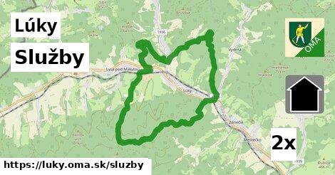 služby v Lúky