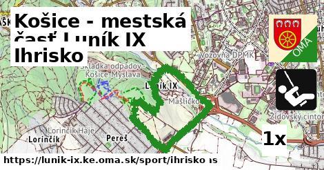 Ihrisko, Košice - mestská časť Luník IX