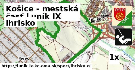 Ihrisko, Košice - mestská časť Luník IX