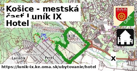 Hotel, Košice - mestská časť Luník IX