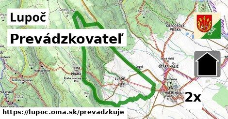 prevádzkovateľ v Lupoč