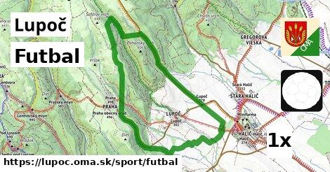 futbal v Lupoč