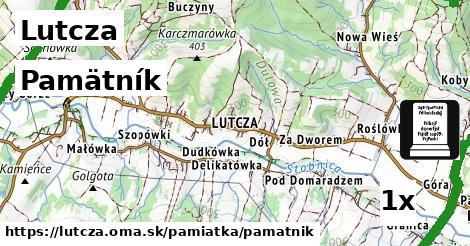 Pamätník, Lutcza