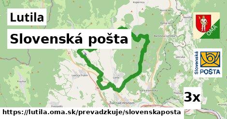 Slovenská pošta, Lutila