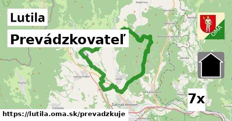 prevádzkovateľ v Lutila