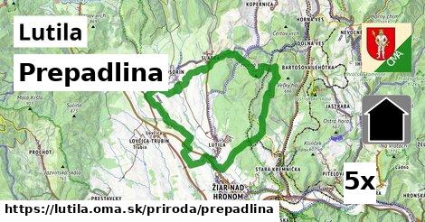 prepadlina v Lutila