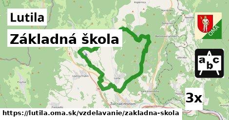 Základná škola, Lutila