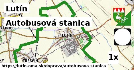 Autobusová stanica, Lutín