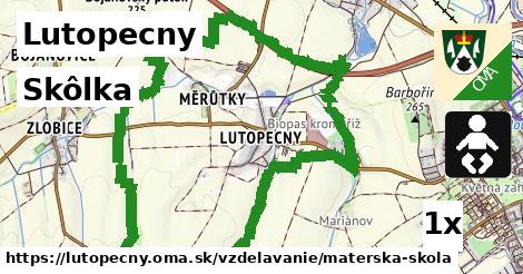 Skôlka, Lutopecny